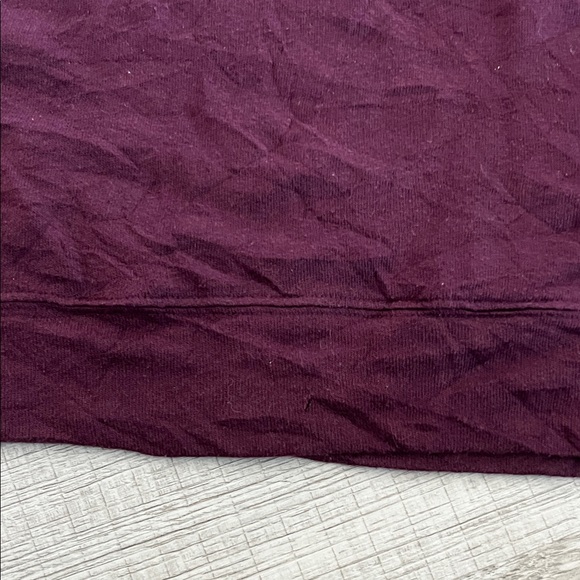 PINK Victoria's Secret Vintage Maroon Quarter-Zip Hoodie Size Large - Picture 3 of 9